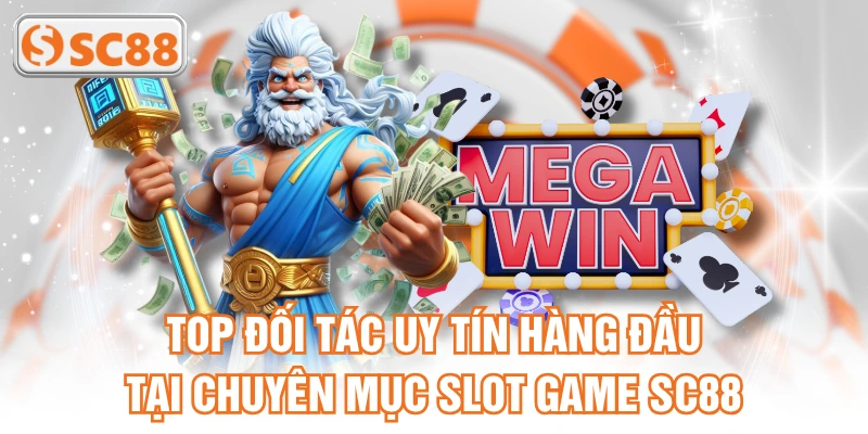 Top đối tác uy tín hàng đầu tại chuyên mục slot game SC88